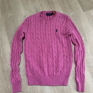 Polo by Ralph Lauren Pink Crewneck Sweater